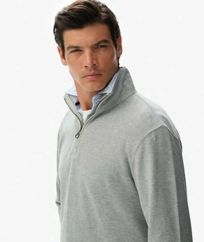 Herren Gerippter Pullover mit Reißverschluss - Größe: M - Superdry - Modalova