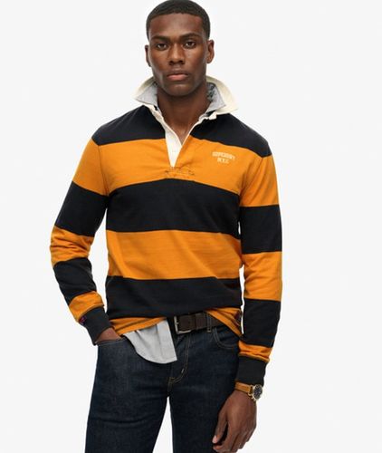 Herren Vintage Athletic Stripe Rugby-shirt - Größe: M - Superdry - Modalova