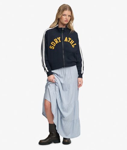 Damen Gewebter Maxirock mit Stufendesign - Größe: 34 - Superdry - Modalova