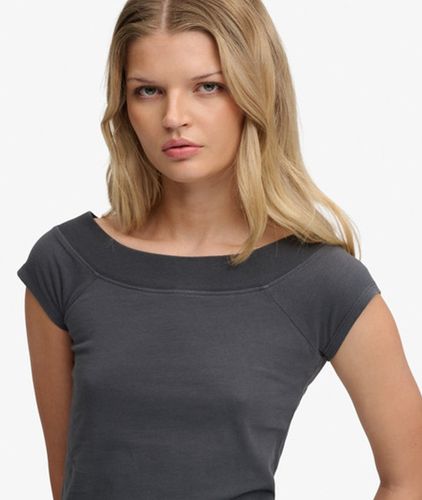 Damen Athletic Essentials Schulterfreies Top - Größe: 34 - Superdry - Modalova