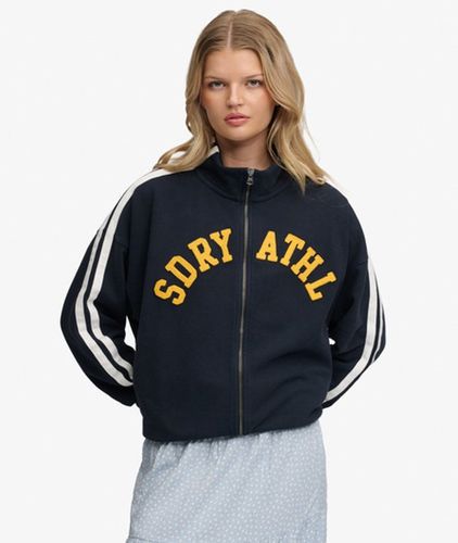 Damen Lockeres Athletic Essentials Trainingsoberteil mit Applikation - Größe: 44 - Superdry - Modalova