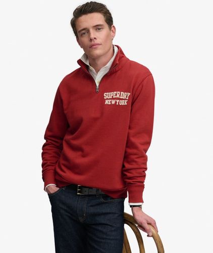 Herren Vintage Athletic Reißverschluss-pullover - Größe: L - Superdry - Modalova