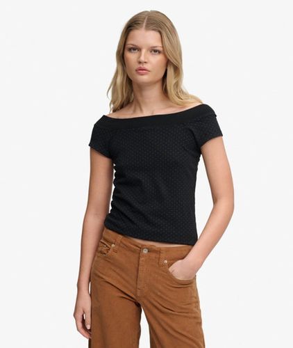 Damen Athletic Top mit Schmaler Passform - Größe: 40 - Superdry - Modalova