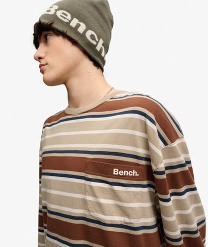 Herren Bench OverGrößed Streifen-langarmshirt - Größe: M - Superdry - Modalova