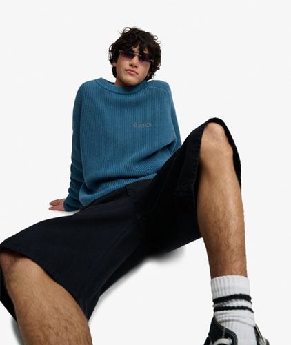 Herren Bench Gerippter Pullover mit Kastenschnitt - Größe: S - Superdry - Modalova