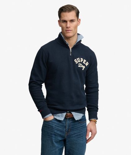 Herren Vintage Athletic Reißverschluss-pullover - Größe: M - Superdry - Modalova