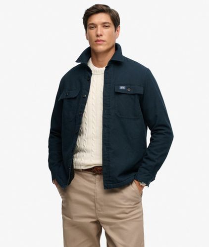 Herren Vintage Miller Overshirt mit Teddyfutter - Größe: XL - Superdry - Modalova
