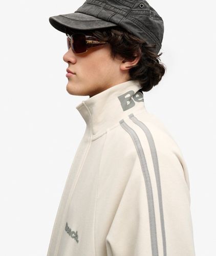 Herren Bench High Neck Stripe Trainingsjacke - Größe: M - Superdry - Modalova