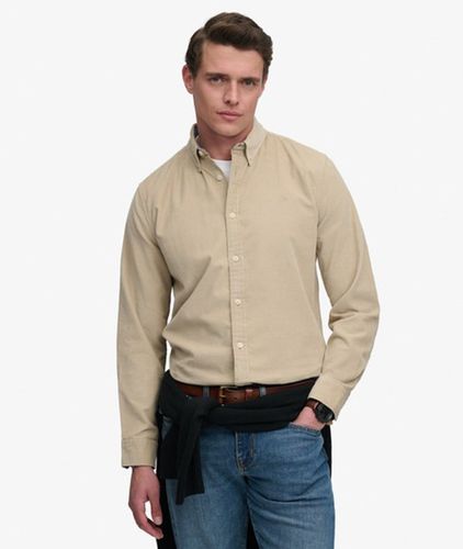Herren Klassisches Feincord-hemd - Größe: M - Superdry - Modalova