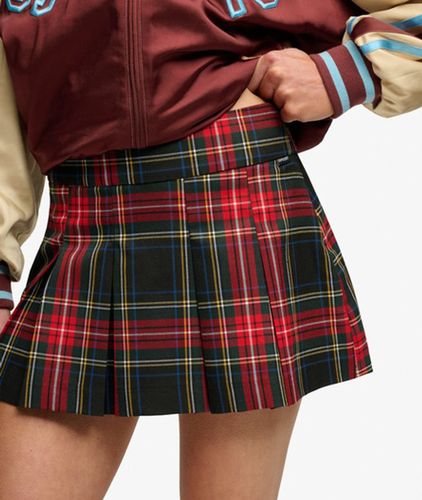 Damen Mini Plissierter Skort - Größe: 38 - Superdry - Modalova