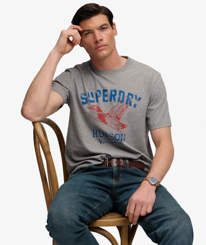 Herren Wild Frontier T-shirt - Größe: L - Superdry - Modalova