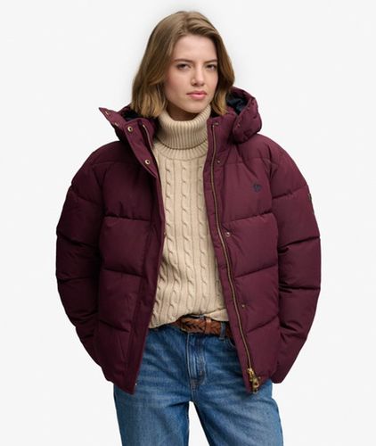 Damen Premium Steppjacke mit Kapuze - Größe: 34 - Superdry - Modalova