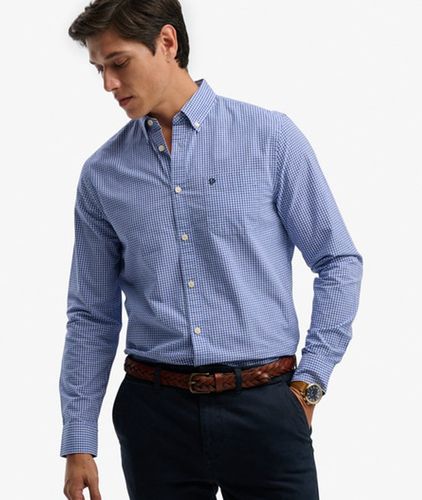 Herren Preppy Poplin Langarmhemd - Größe: XL - Superdry - Modalova