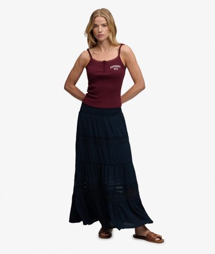 Damen Ibiza Maxirock - Größe: 40 - Superdry - Modalova