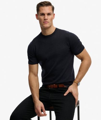 Herren Premium Strick-t-shirt - Größe: M - Superdry - Modalova