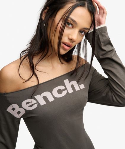 Damen Bench Langarm-layertop in Schmaler Passform - Größe: L - Superdry - Modalova