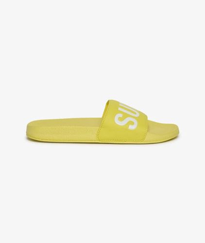 Damen Pool Sliders Reguläre Passform - Größe: 7-8 - Superdry - Modalova