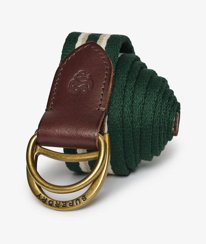 Herren Heritage Stripe Gürtel Reguläre Passform - Größe: 1Größe - Superdry - Modalova