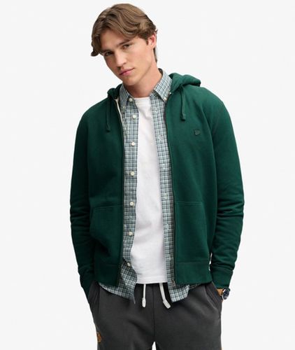 Herren SD Co Logo Kapuzenjacke mit Lockerer Passform - Größe: Xxl - Superdry - Modalova