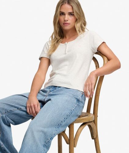 Damen Athletic Essentials T-shirt mit Schmaler Passform - Größe: 40 - Superdry - Modalova