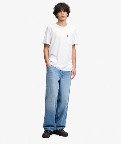 Herren OverGrößed Rigid Washed Jeans - Größe: 28/30 - Superdry - Modalova