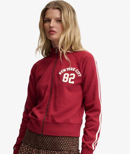 Damen Athletic Applique Trainingsjacke - Größe: 40 - Superdry - Modalova