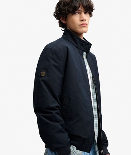Herren Campus Gepolsterte Harrington-jacke - Größe: L - Superdry - Modalova