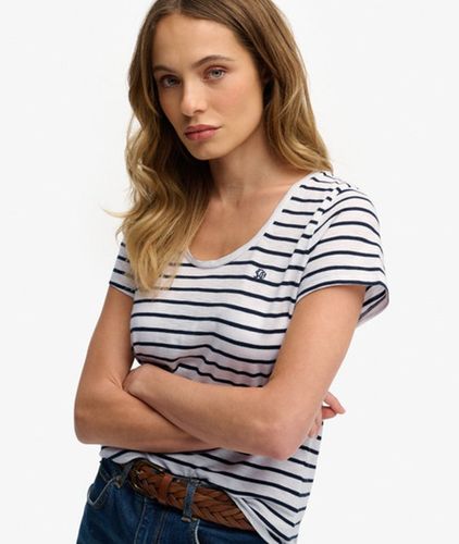 Damen Studios T-shirt mit Schmaler Passform - Größe: 36 - Superdry - Modalova