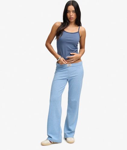 Damen Athletic Essentials Jogginghose mit Umschlagbund - Größe: 36 - Superdry - Modalova