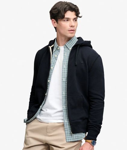 Herren SD Co Logo Kapuzenjacke mit Lockerer Passform - Größe: L - Superdry - Modalova