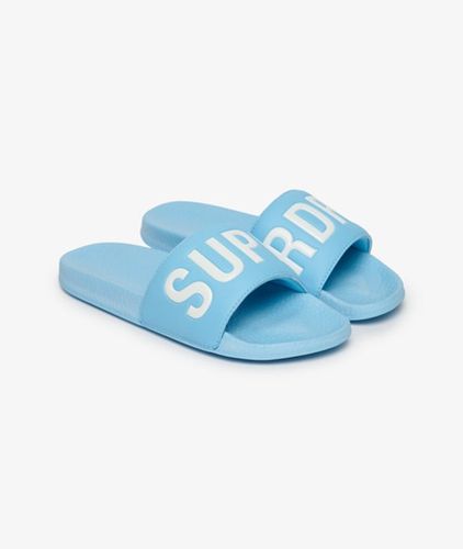 Damen Pool Sliders Reguläre Passform - Größe: 7-8 - Superdry - Modalova