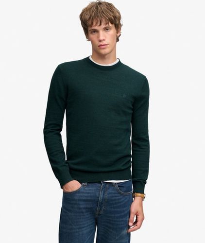 Herren Essential Pullover aus Wollmischung mit Schmaler Passform - Größe: S - Superdry - Modalova