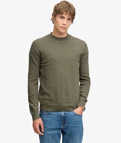 Herren Essential Leichtgewichtiger Pullover aus Wollmischung - Größe: XL - Superdry - Modalova