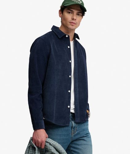 Herren Cord Overshirt - Größe: M - Superdry - Modalova