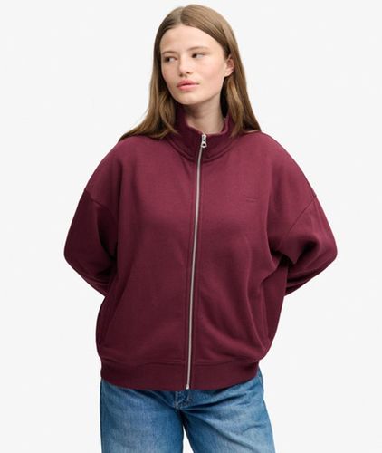 Damen Signature Track Top OverGrößed-passform - Größe: 36 - Superdry - Modalova