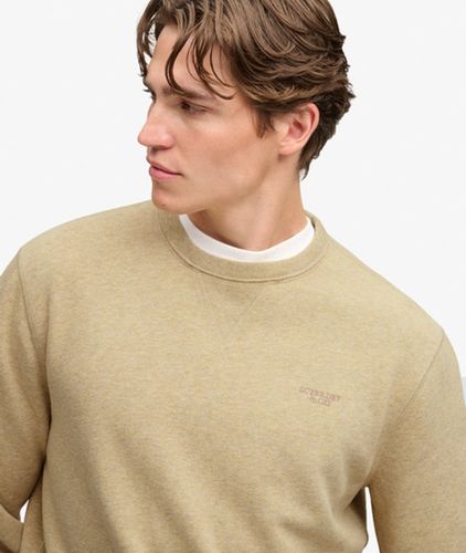 Herren Essential Stacked Logo Sweatshirt - Größe: M - Superdry - Modalova