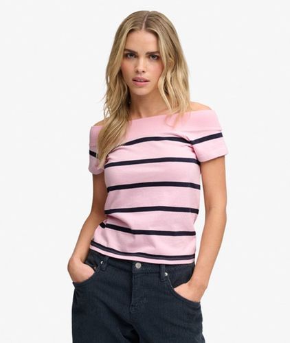 Damen Athletic Top mit Schmaler Passform - Größe: 40 - Superdry - Modalova