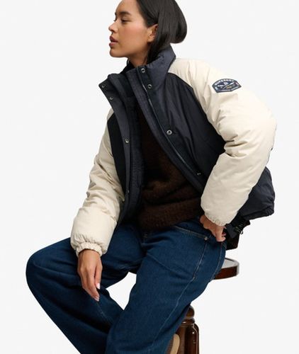 Damen Baumwoll-shelljacke mit Wattierung - Größe: 34 - Superdry - Modalova