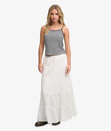 Damen Stufiger Maxirock - Größe: 38 - Superdry - Modalova