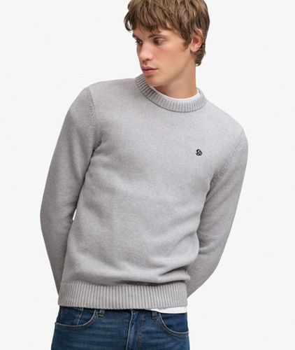 Herren Preppy Baumwoll-pullover - Größe: M - Superdry - Modalova