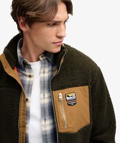 Herren Mountain Full Zip Fleece - Größe: M - Superdry - Modalova
