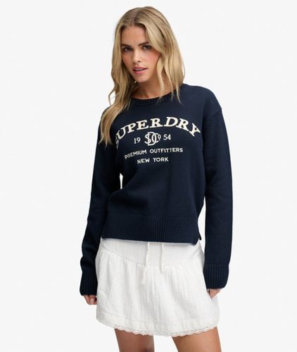 Damen Heritage Graphic Pullover - Größe: 44 - Superdry - Modalova