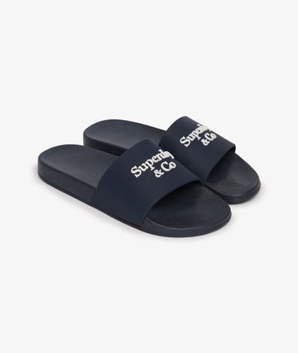 Damen & Co Pool Sliders - Größe: 5-6 - Superdry - Modalova