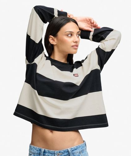 Damen Athletic Essentials Sweatshirt mit OverGrößed-passform - Größe: 44 - Superdry - Modalova