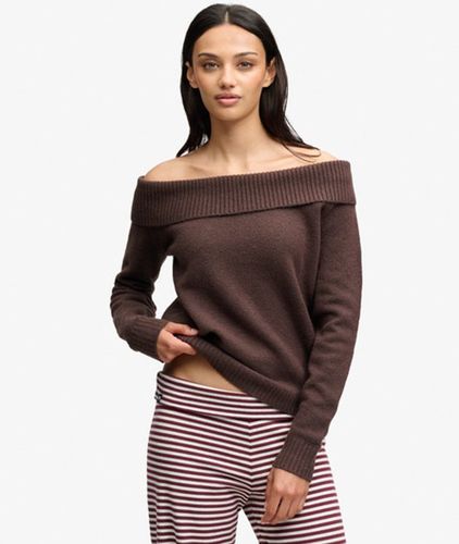 Damen Bardot Pullover mit Schmaler Passform - Größe: 42 - Superdry - Modalova