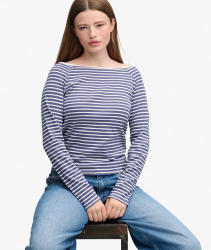 Damen Bardot Off-shoulder Top - Größe: 40 - Superdry - Modalova