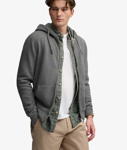 Herren SD Co Logo Kapuzenjacke mit Lockerer Passform - Größe: M - Superdry - Modalova