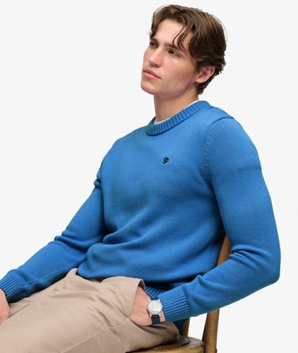 Herren Preppy Baumwoll-pullover X None - Größe: XL - Superdry - Modalova
