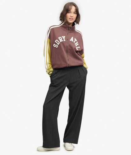 Damen Pinstripe Hose mit Regulärer Passform - Größe: 36 - Superdry - Modalova