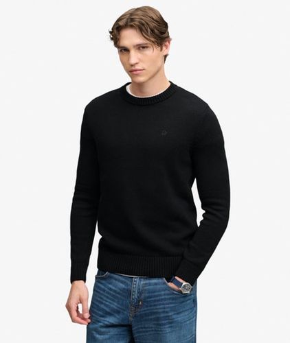 Herren Preppy Baumwoll-pullover - Größe: M - Superdry - Modalova